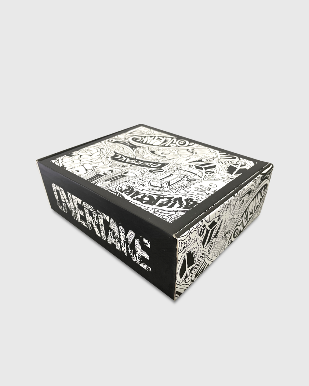 Collection Box Black and White