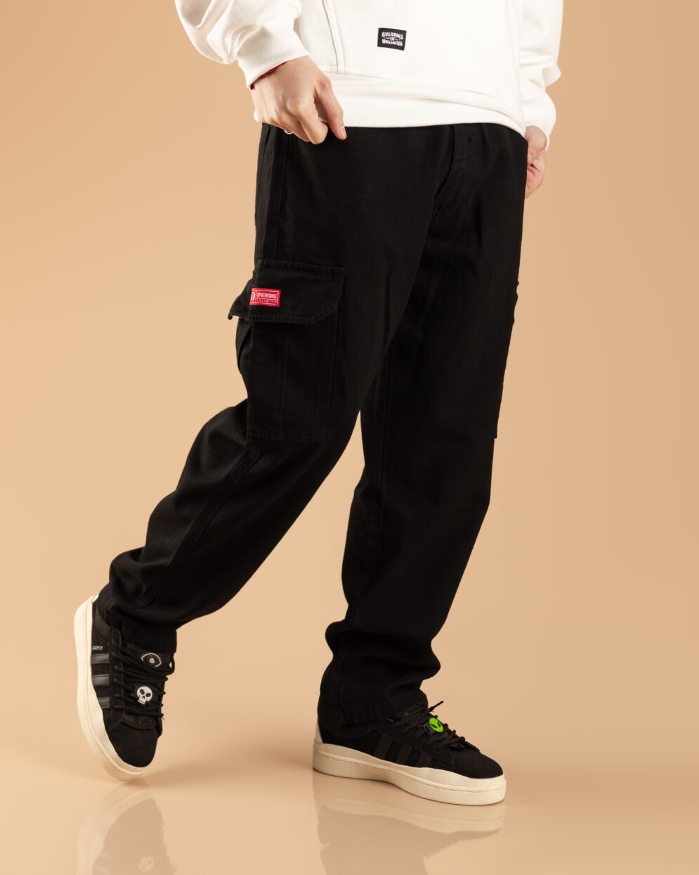 Cargo Jean Black