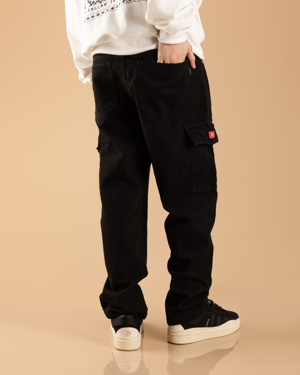 Cargo Jean Black