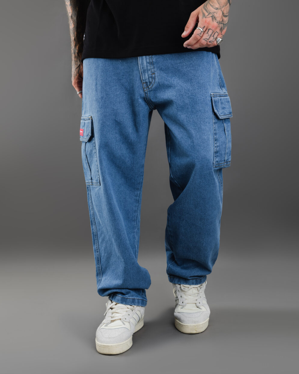 Cargo Jean Blue