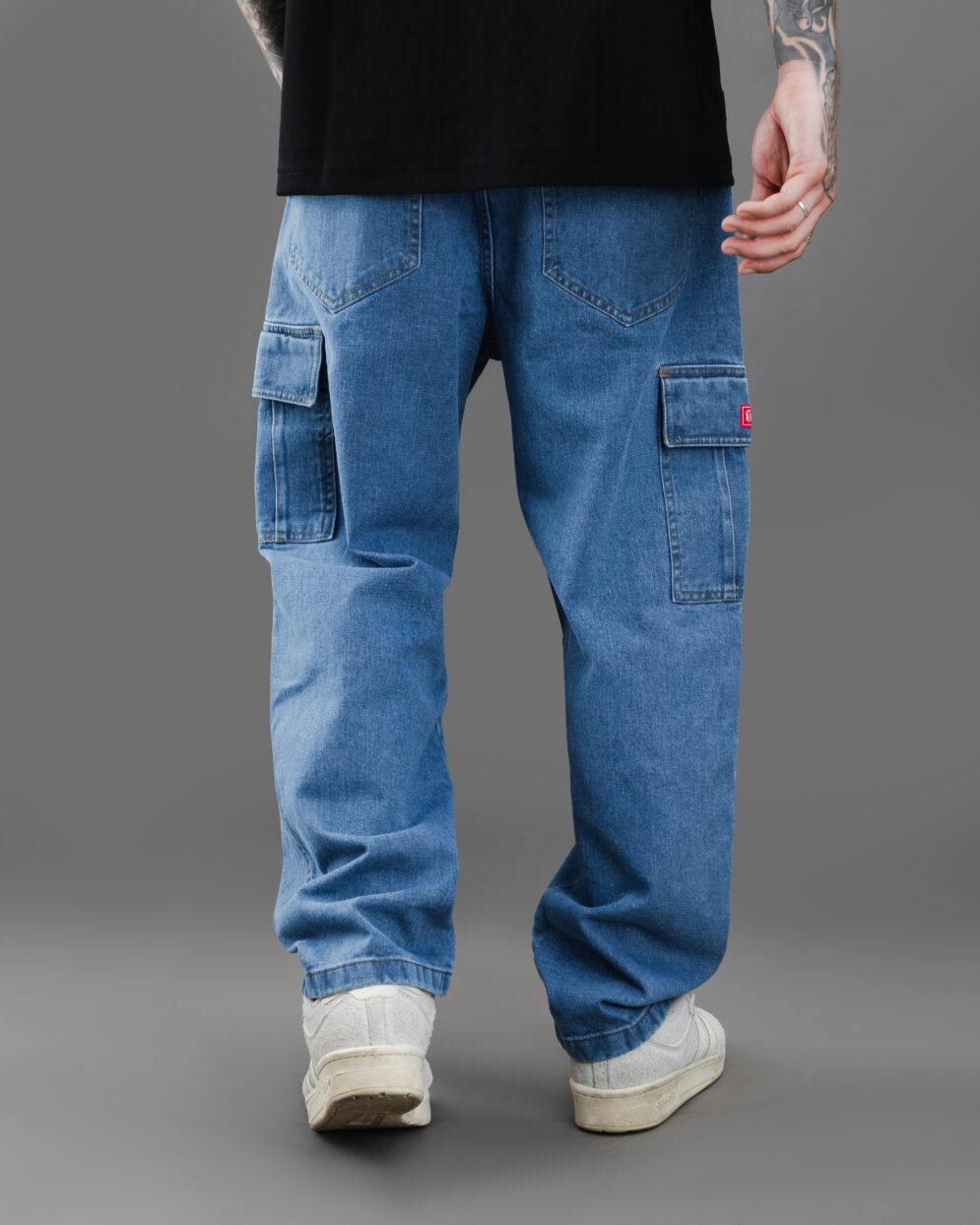 Cargo Jean Blue