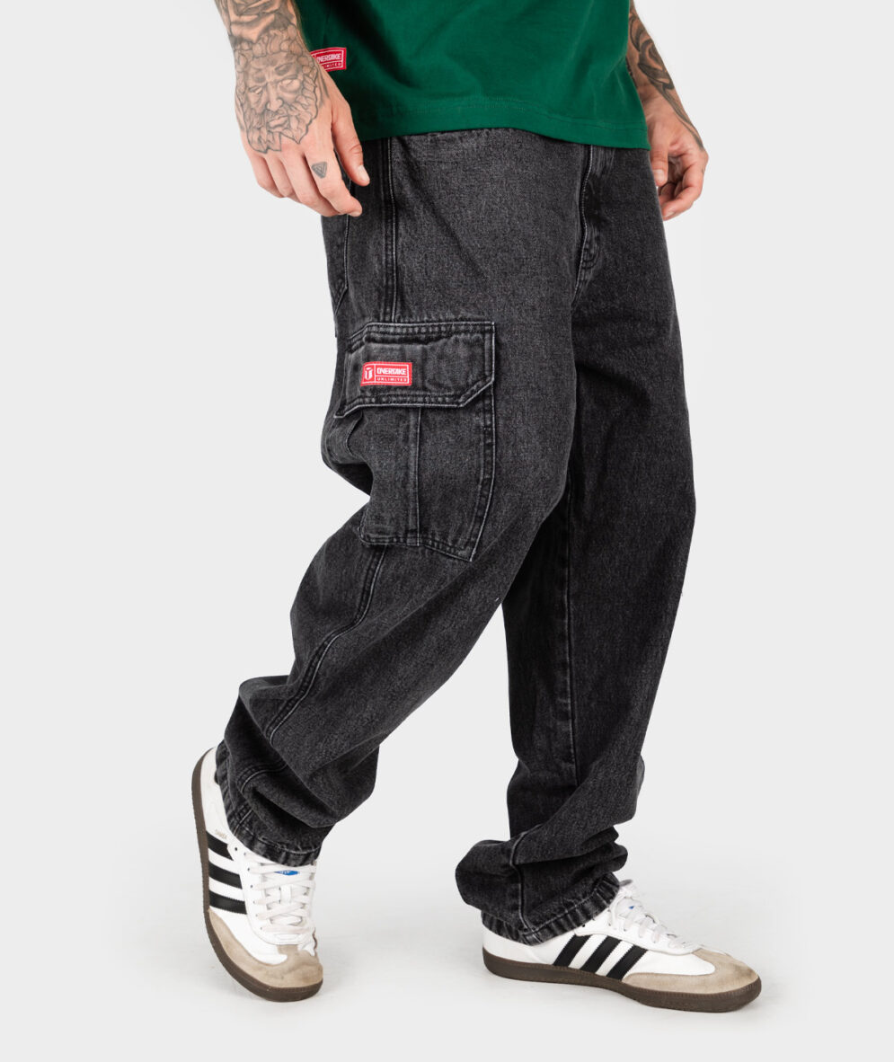 Cargo Jean Retro Black