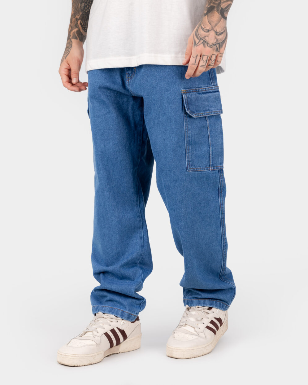 Cargo Jean Blue