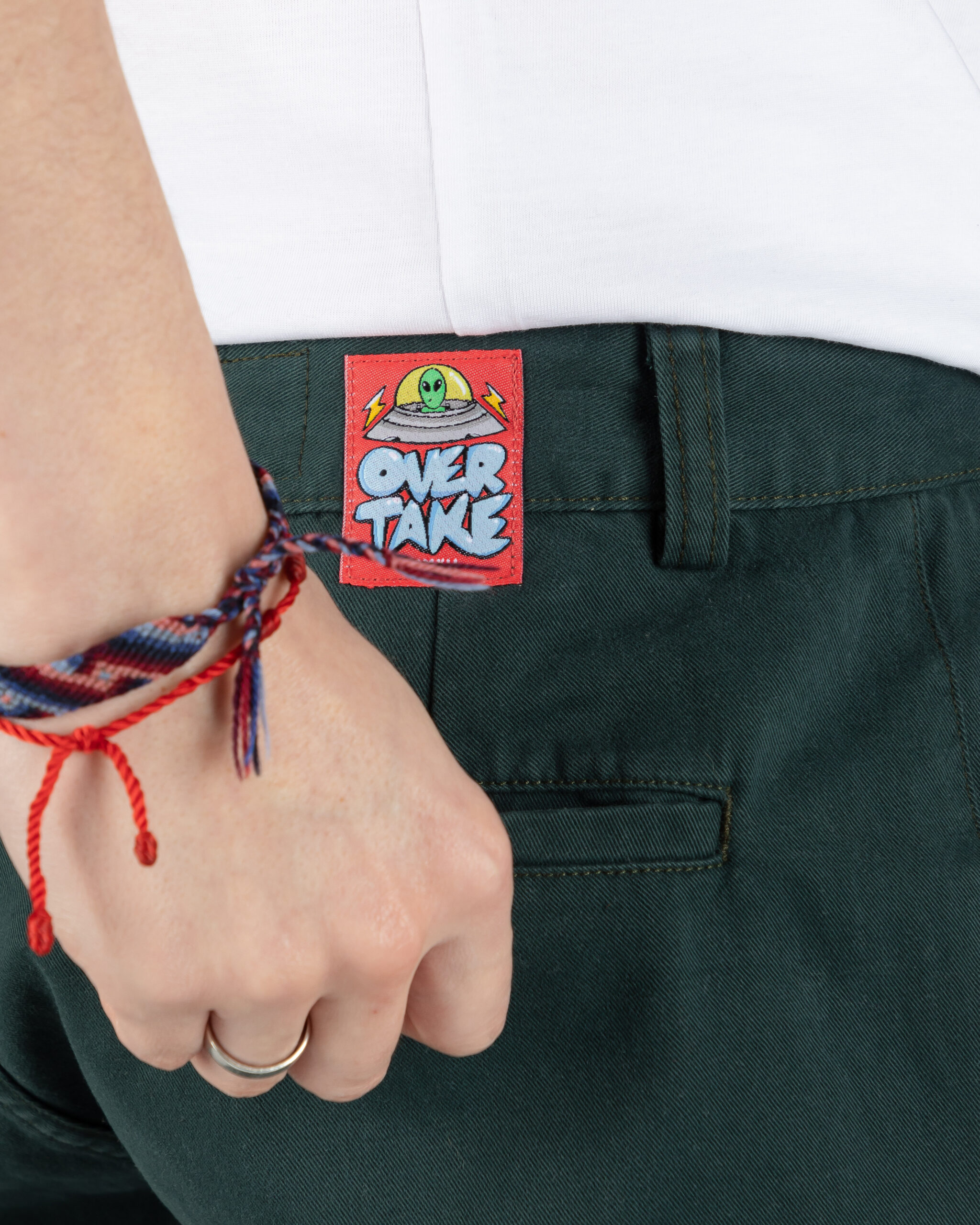 Chino pant Verde Botella - Imagen 4