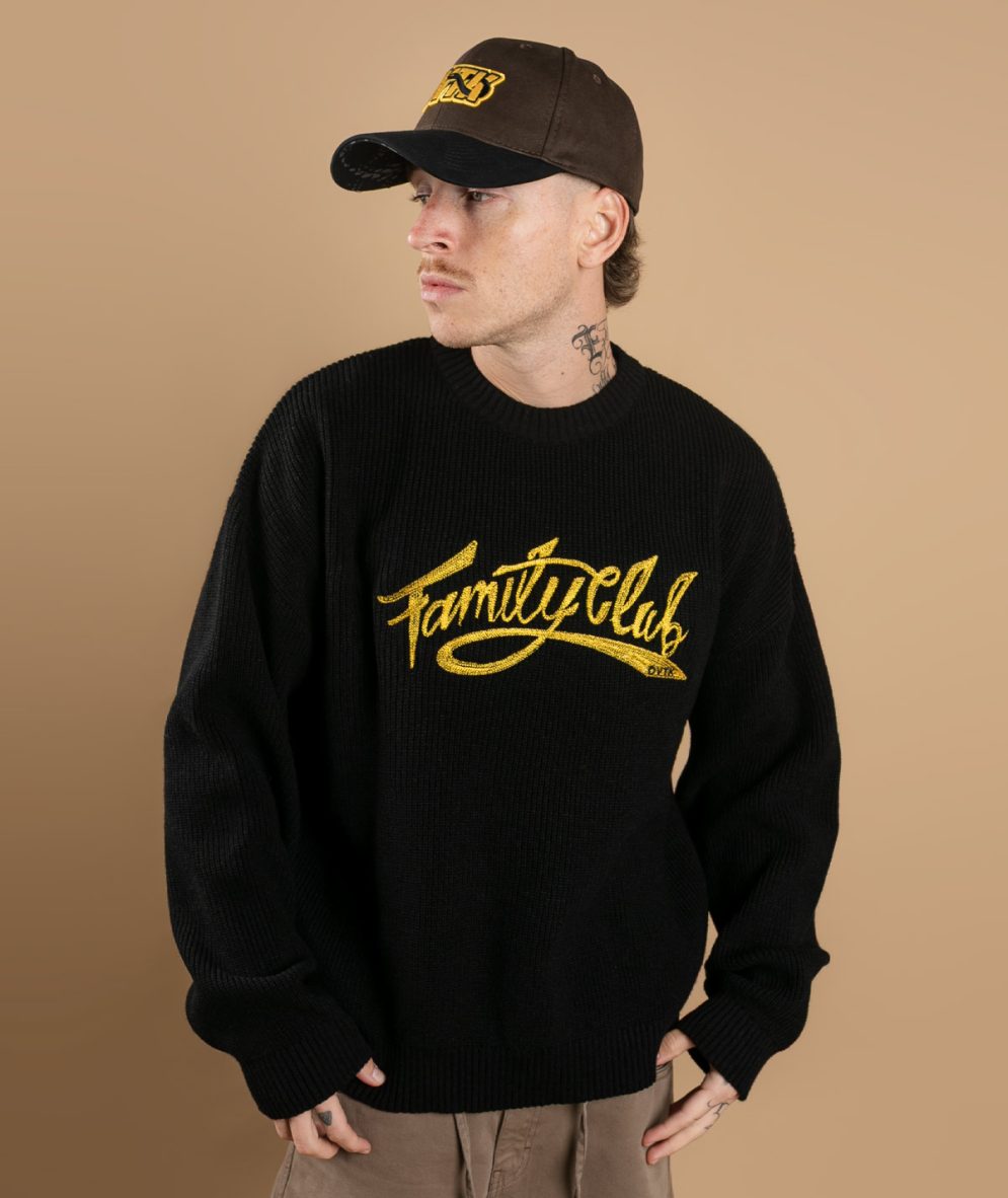 Club Black - Chompa Boxy fit