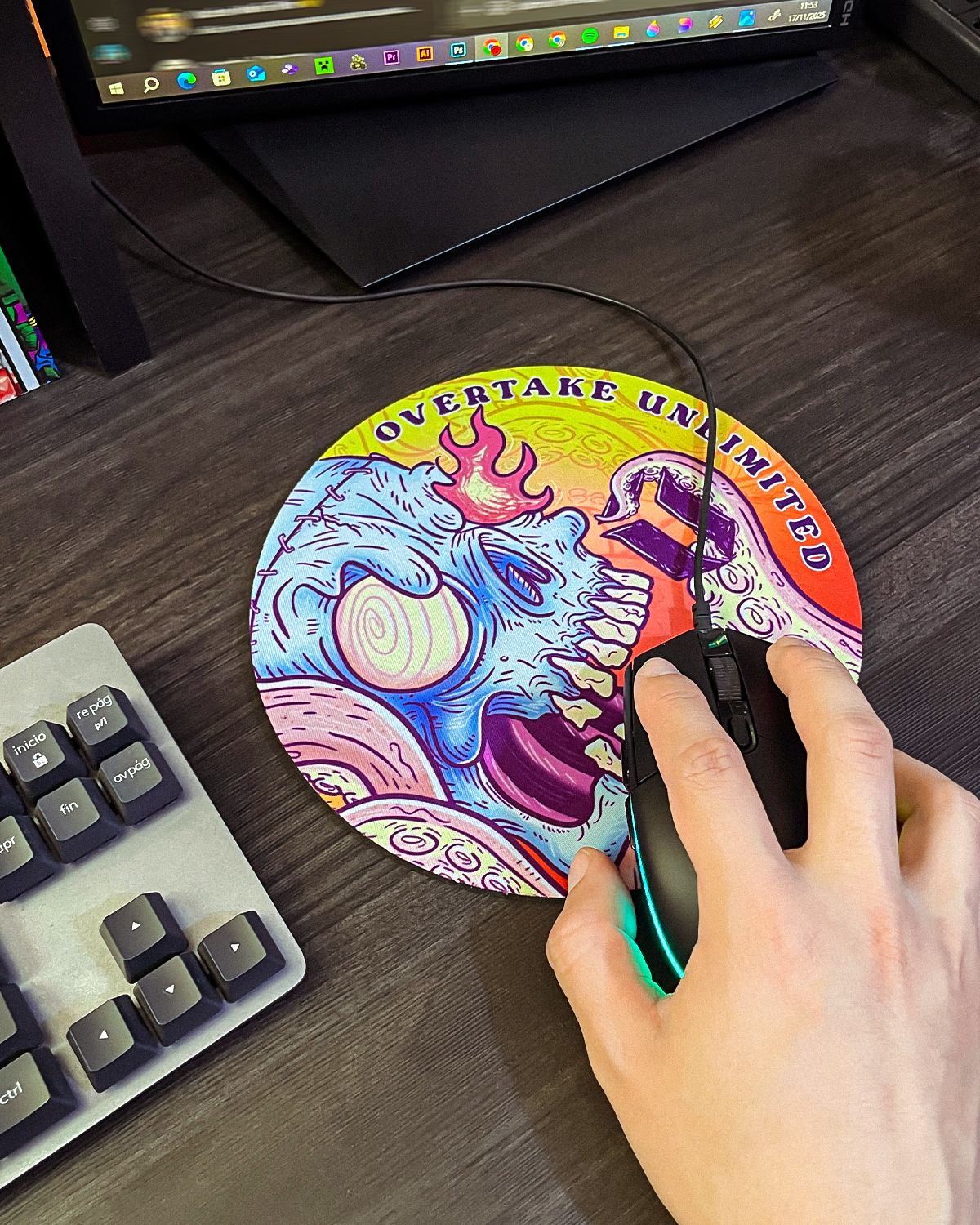 Tentacle Rush - Mousepad - Imagen 2