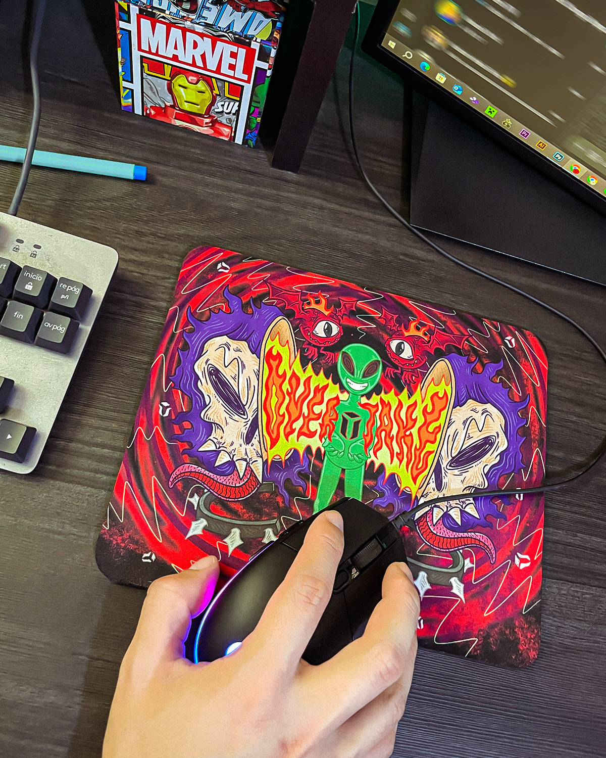 Dimensional Grab - Mousepad - Imagen 2
