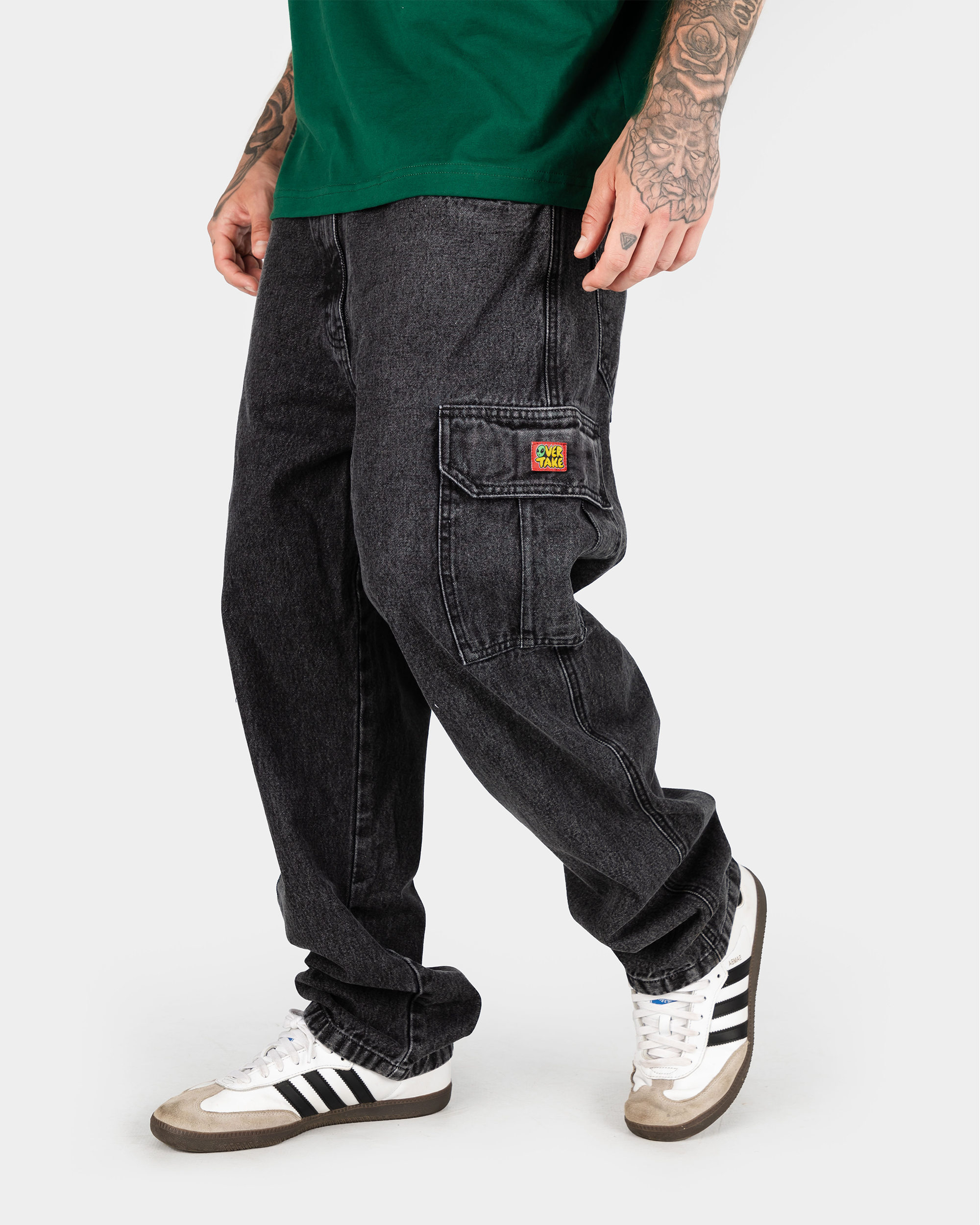 Cargo Jean Retro Black - Imagen 2